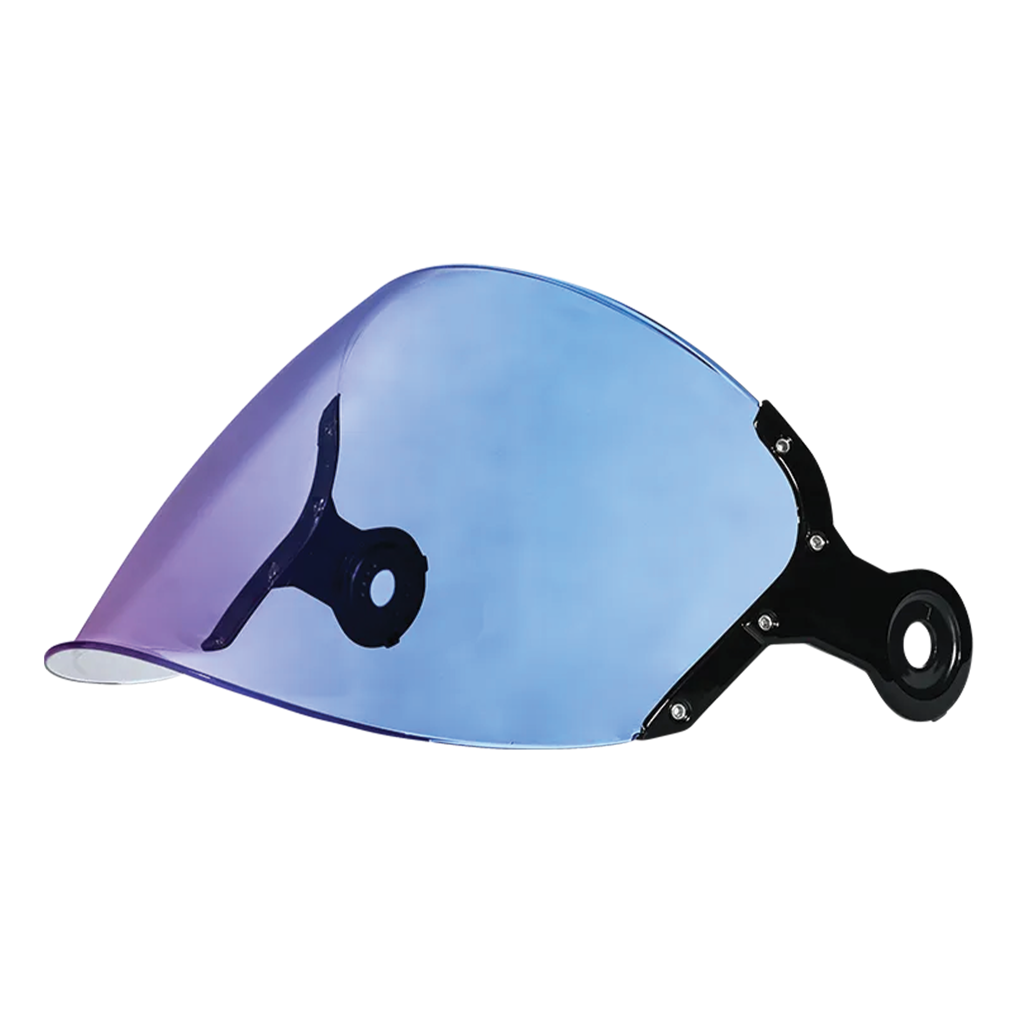 Retro Jet Shield Outer- Blue RETRO JET SHIELDS Daytona Helmets