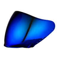Spyder Jet Shield Outer- Blue SPYDER JET SHIELDS Daytona Helmets
