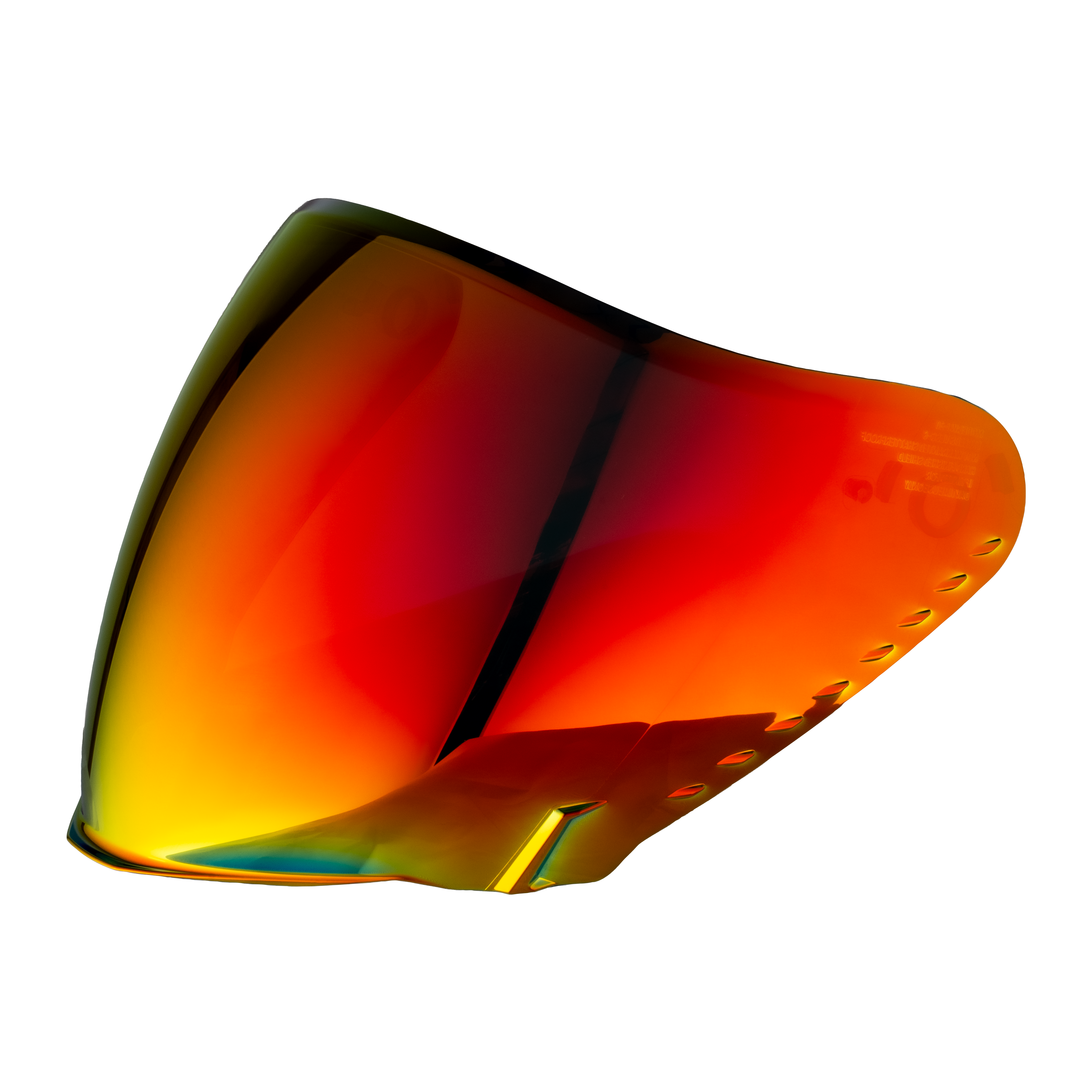 Spyder Jet Shield Outer- Red SPYDER JET SHIELDS Daytona Helmets