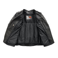 Tantrum Motorcycle Leather Jacket Women's Leather Jacket First Manufacturing Company   