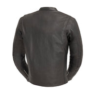 Titan Men's Motorcycle Leather Jacket Men's Leather Jacket First Manufacturing Company   