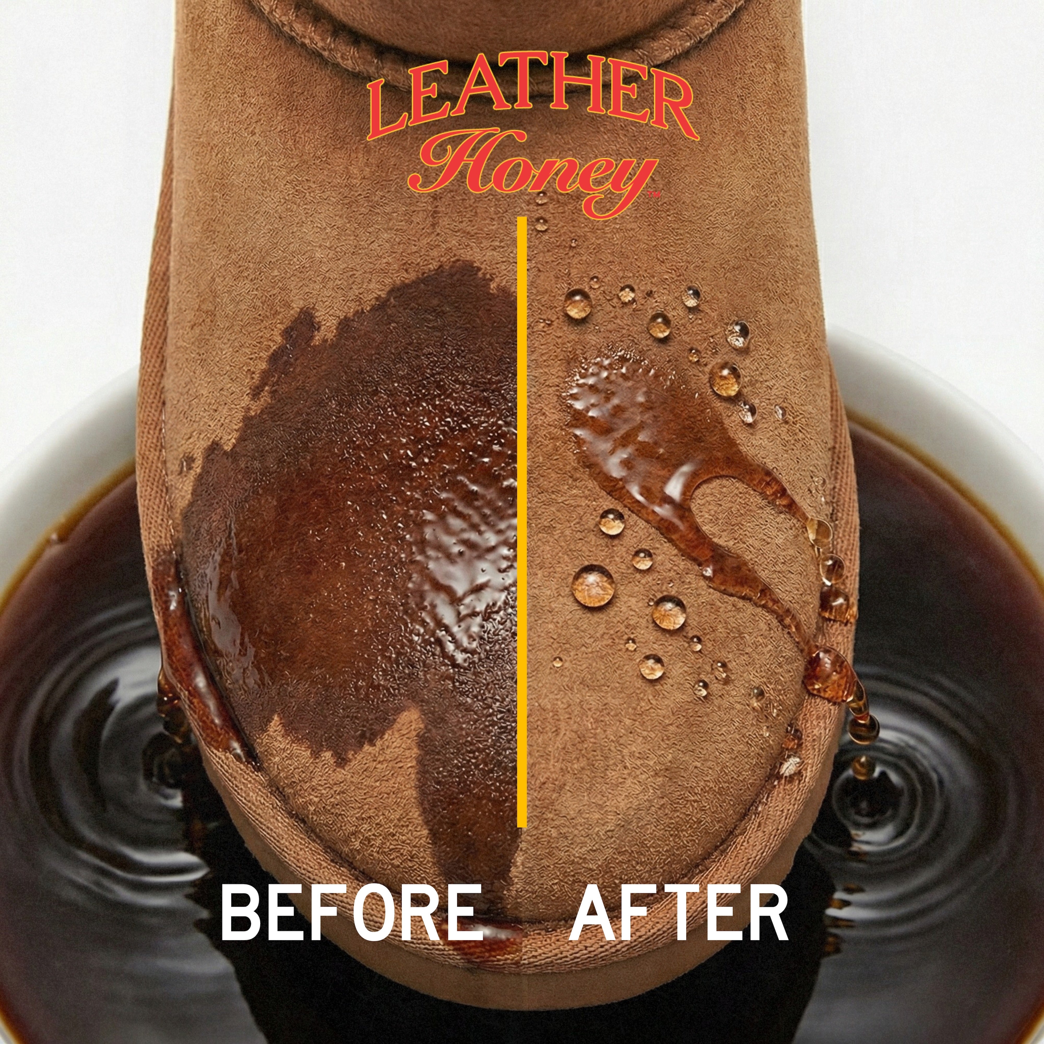 Suede & Nubuck Care Kit Leather Honey
