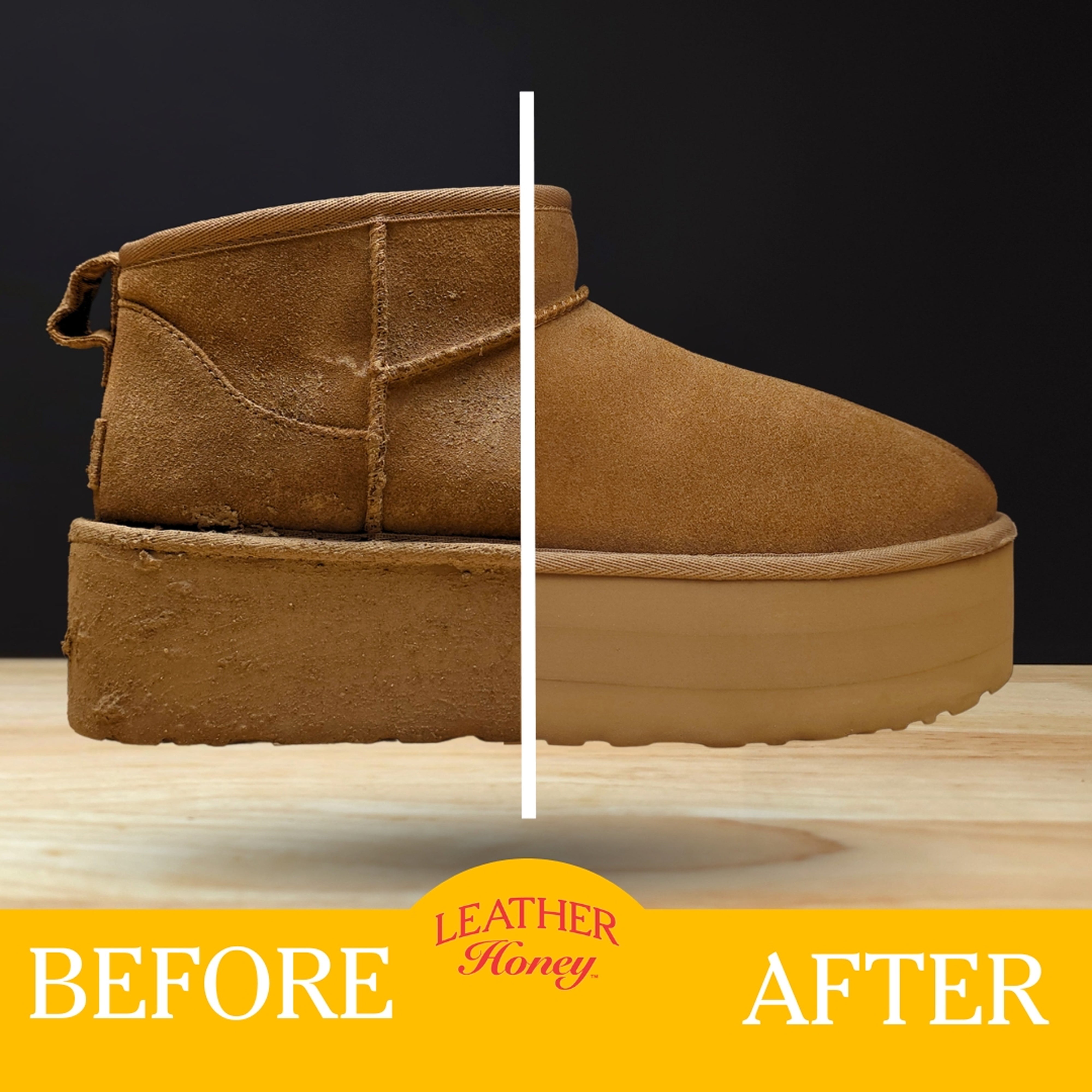 Suede & Nubuck Care Kit Leather Honey