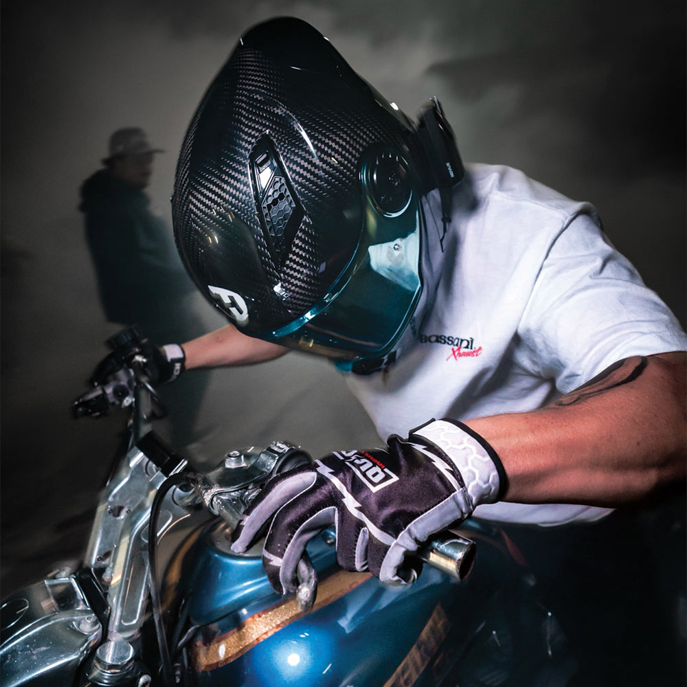 D.O.T. & ECE Daytona C6- Grey Carbon Fiber C6 Daytona Helmets