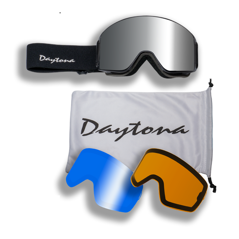 Daytona Snow Goggle Scope (Includes 1 x Magnetic Frame, 3 x Magnetic Lens, 1 x Goggles Dust Cover) SCOPE Daytona Helmets
