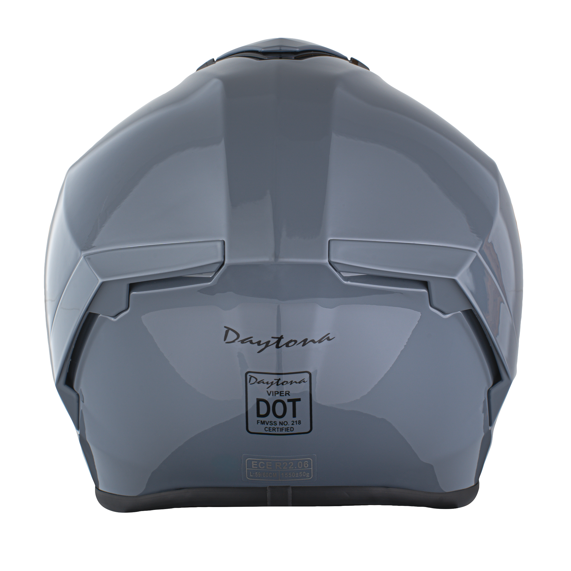 D.O.T. & ECE Daytona Viper- Arctic Grey VIPER Daytona Helmets