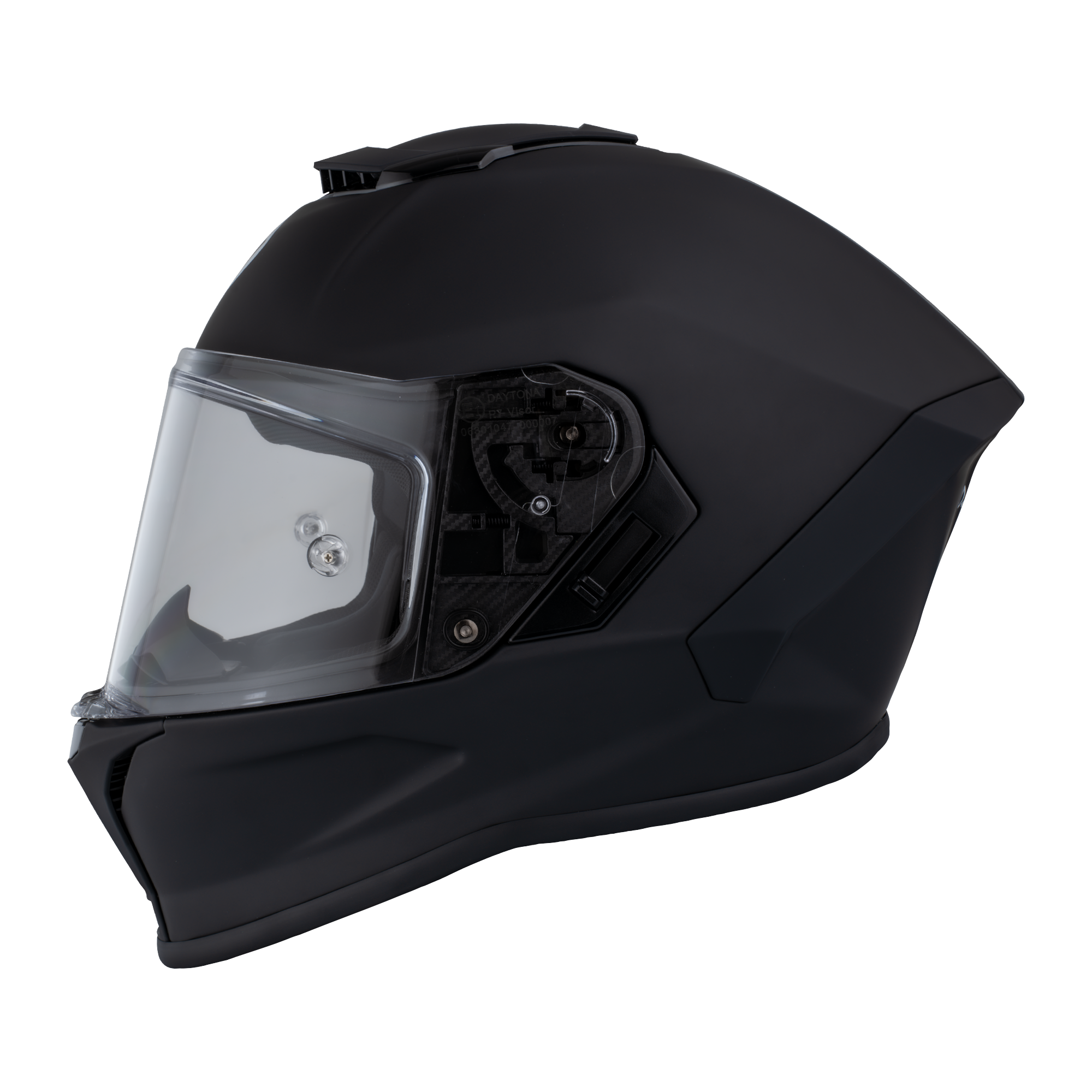 D.O.T. & ECE Daytona Viper- Dull Black VIPER Daytona Helmets