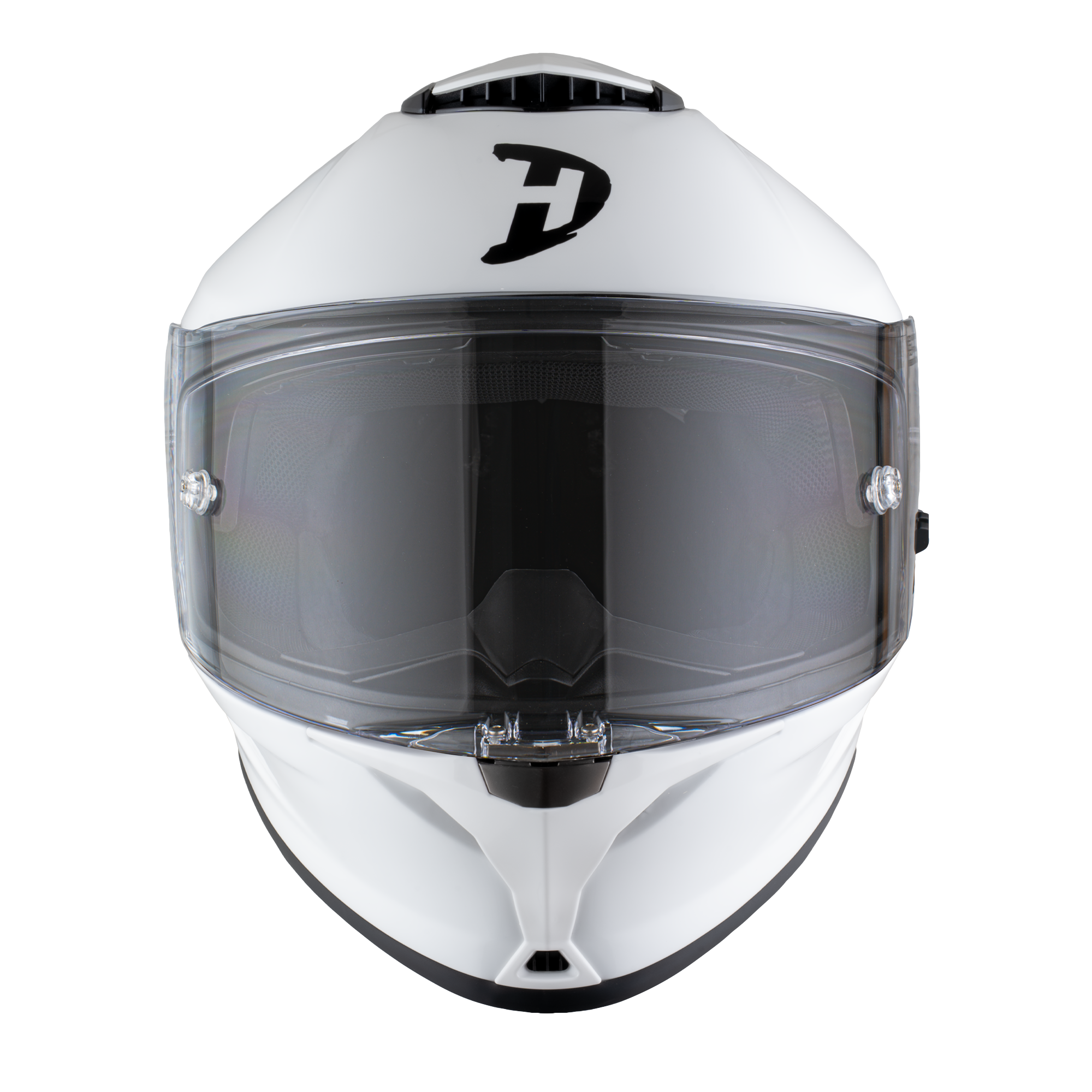 D.O.T. & ECE Daytona Viper- Hi-Gloss White VIPER Daytona Helmets