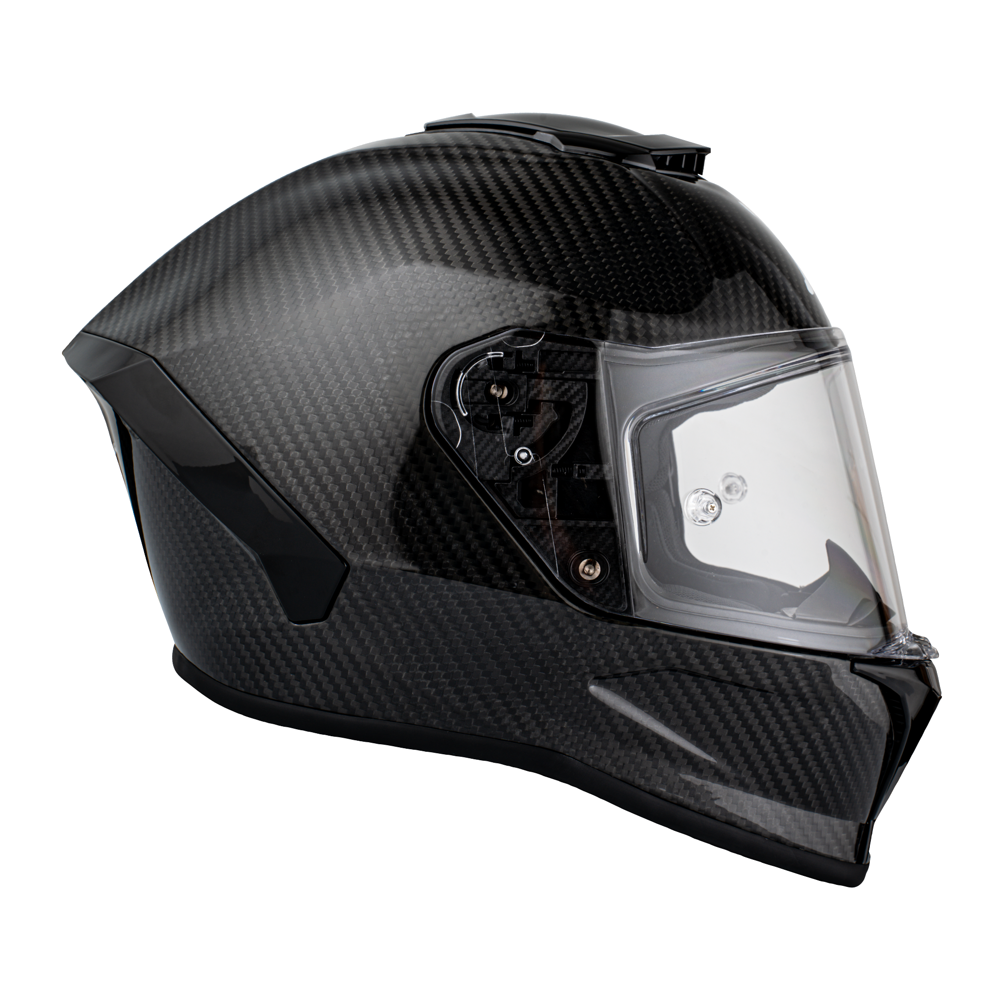 D.O.T. & ECE Daytona Viper- Grey Carbon Fiber VIPER Daytona Helmets