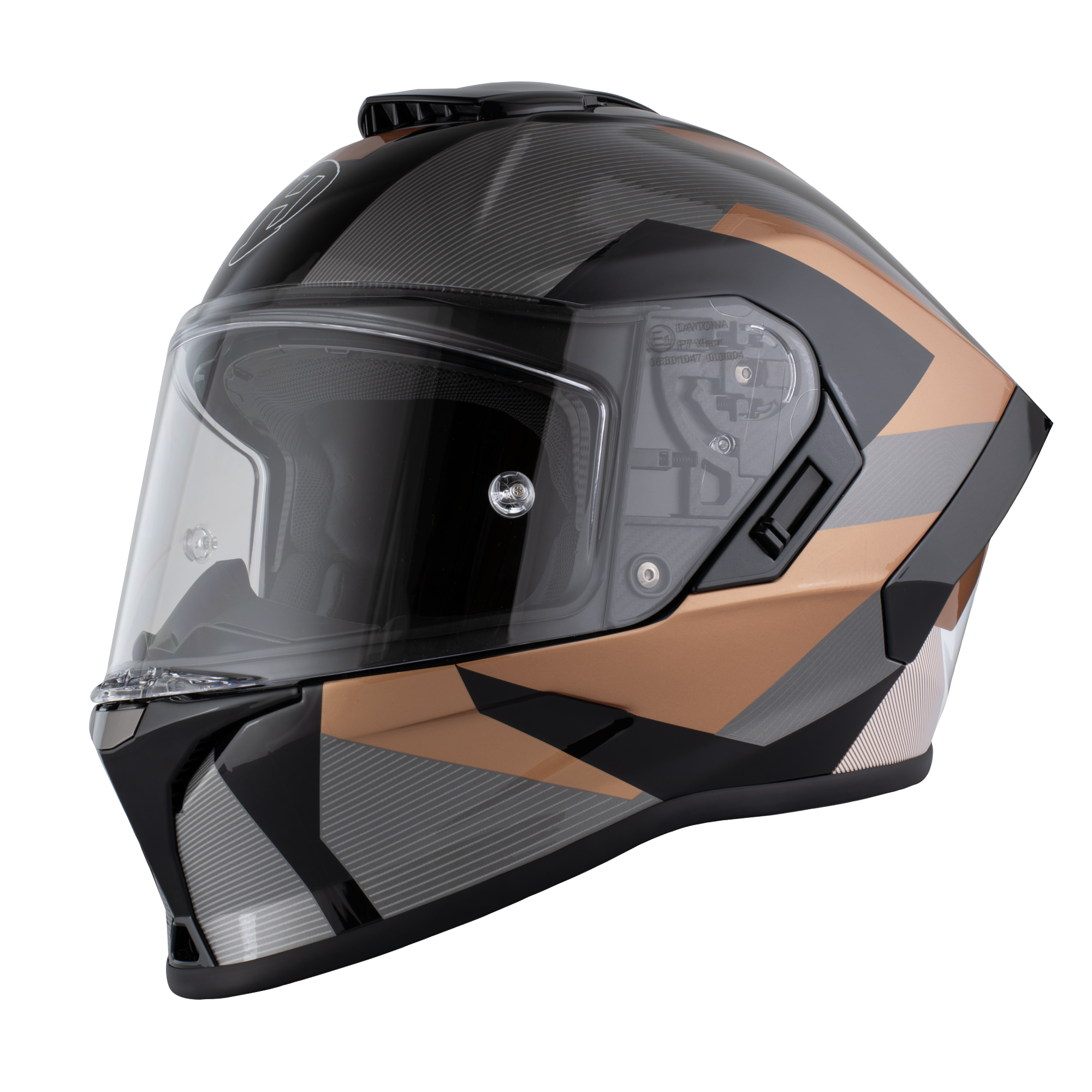 D.O.T. & ECE Daytona Viper- W/ Copperhead VIPER Daytona Helmets