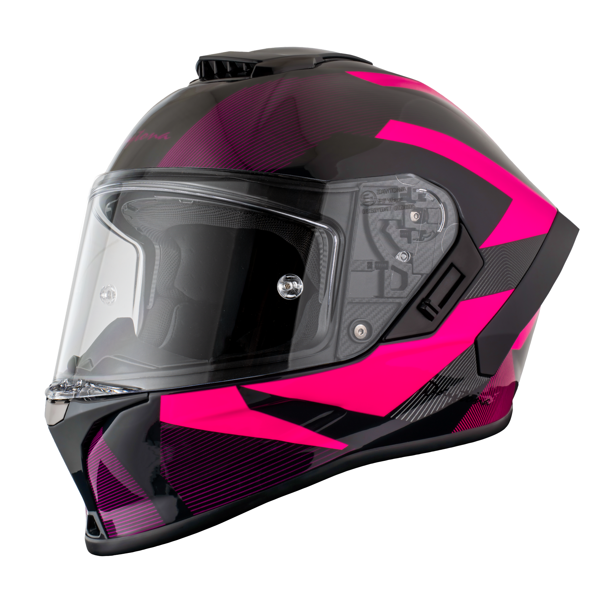 D.O.T. & ECE Daytona Viper- W/ Cyberpink VIPER Daytona Helmets