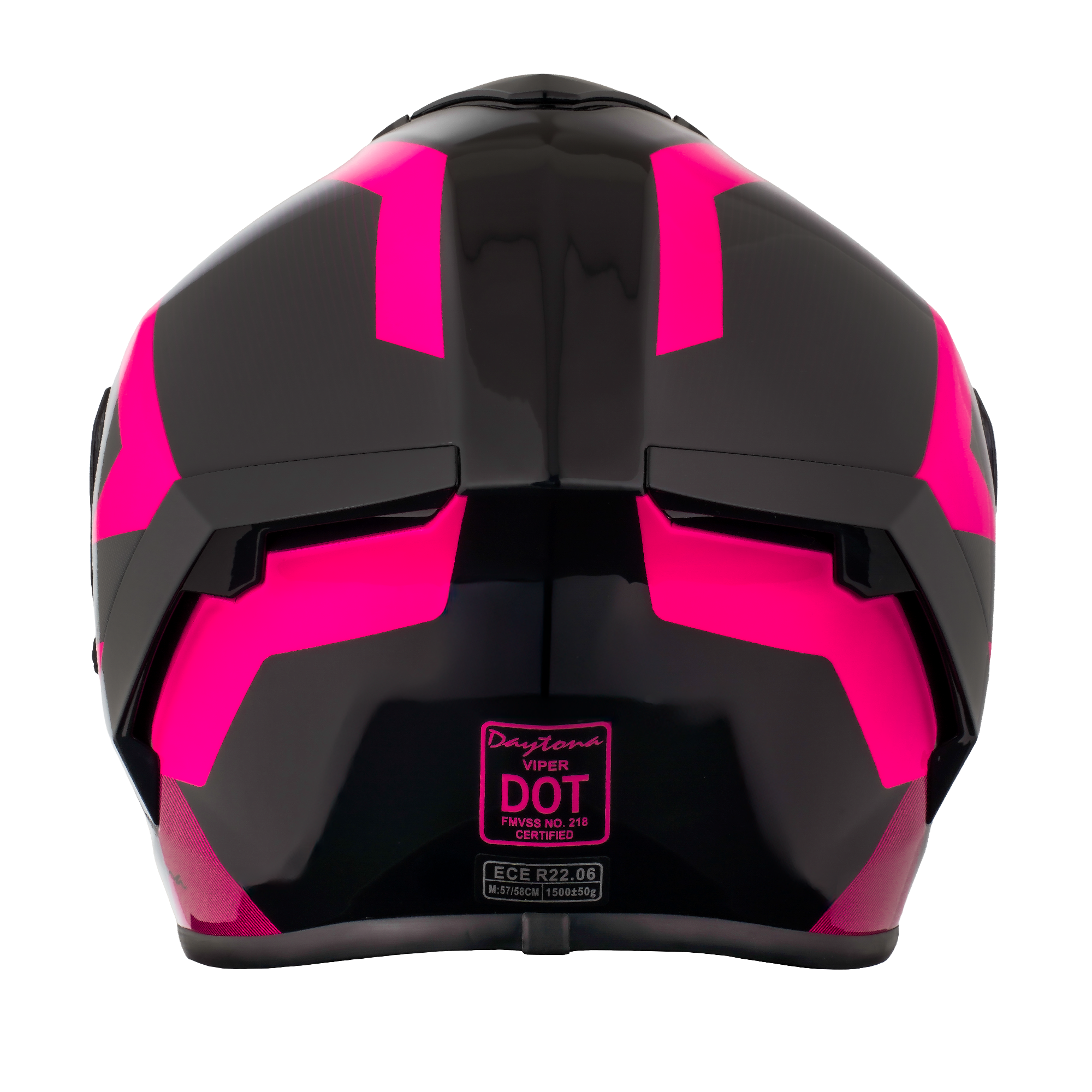 D.O.T. & ECE Daytona Viper- W/ Cyberpink VIPER Daytona Helmets