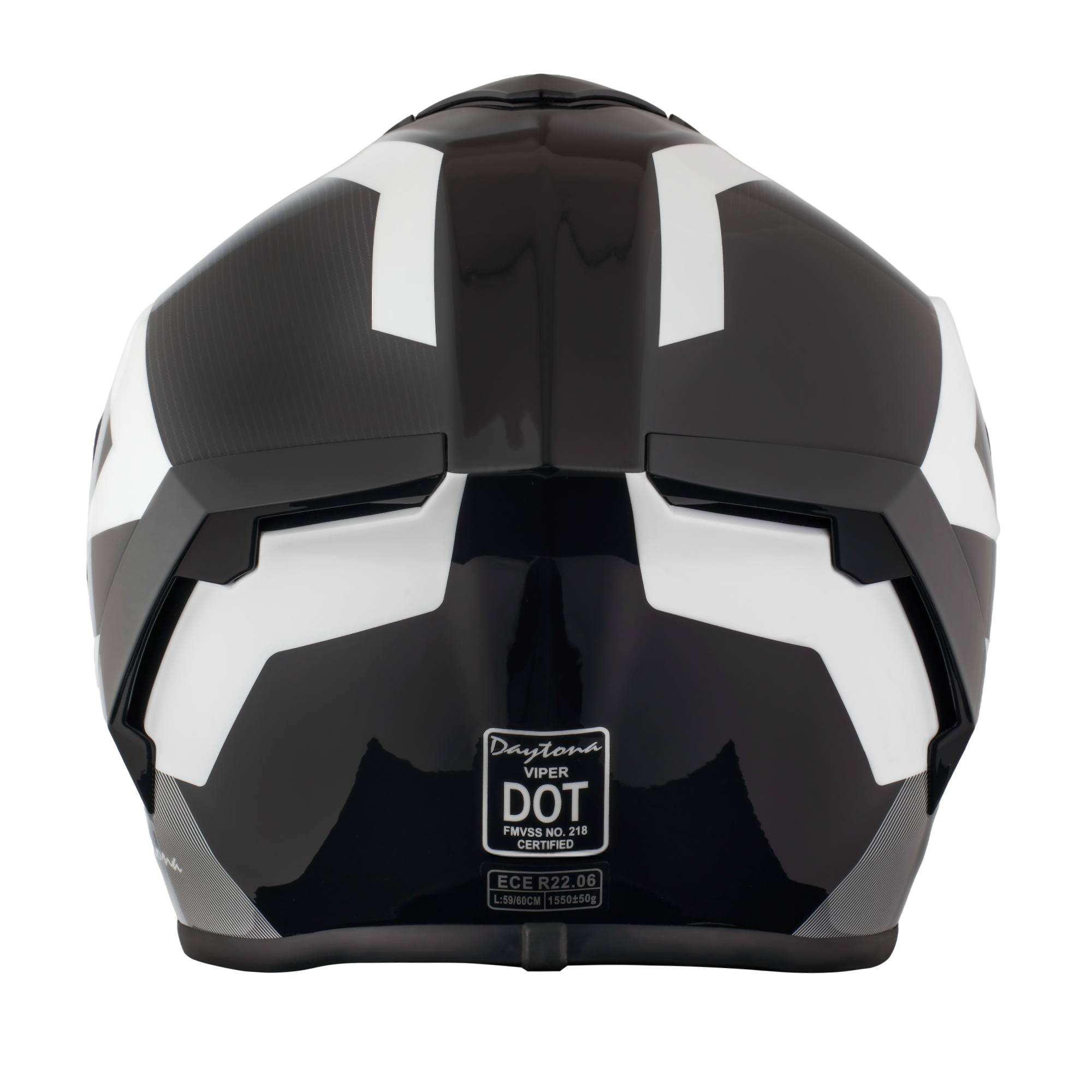 D.O.T. & ECE Daytona Viper- W/ Panda VIPER Daytona Helmets