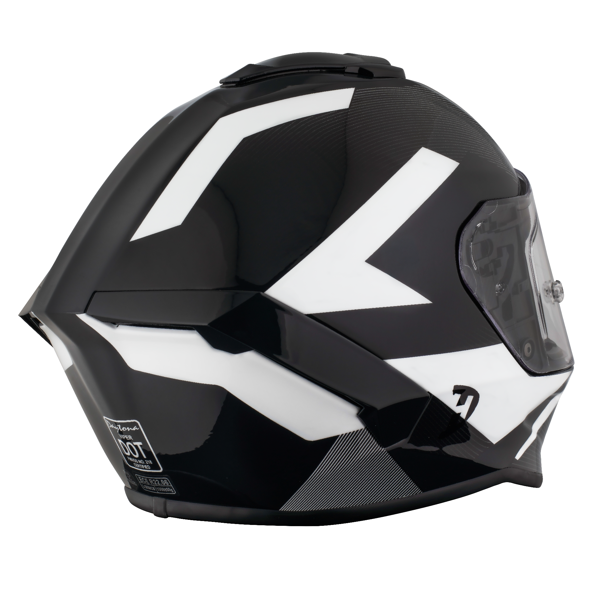 D.O.T. & ECE Daytona Viper- W/ Panda VIPER Daytona Helmets