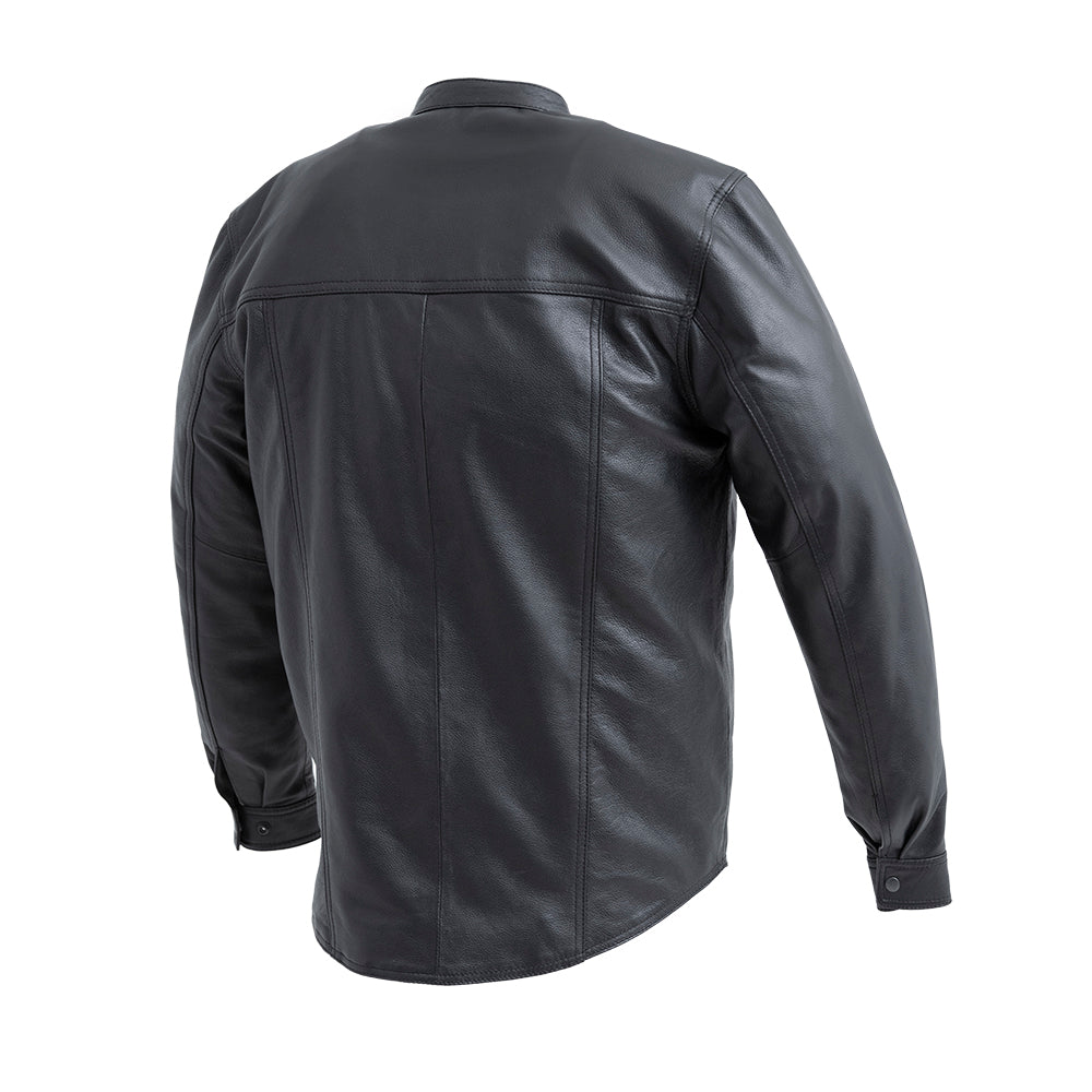Vigilante - Men's Motorcycle Leather Shirt – First MFG Co – First