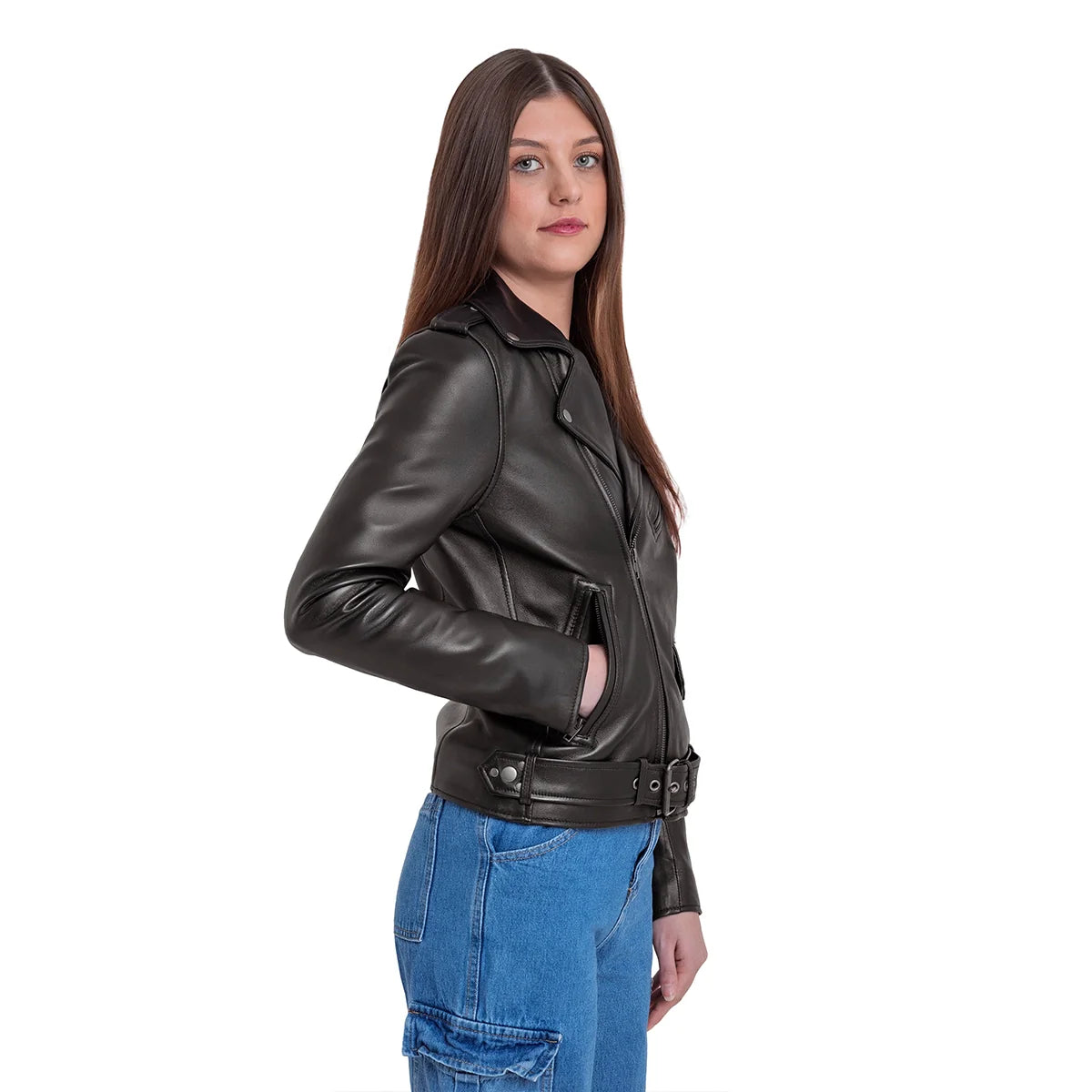 Sophia Women's Leather Jacket FMCo NY