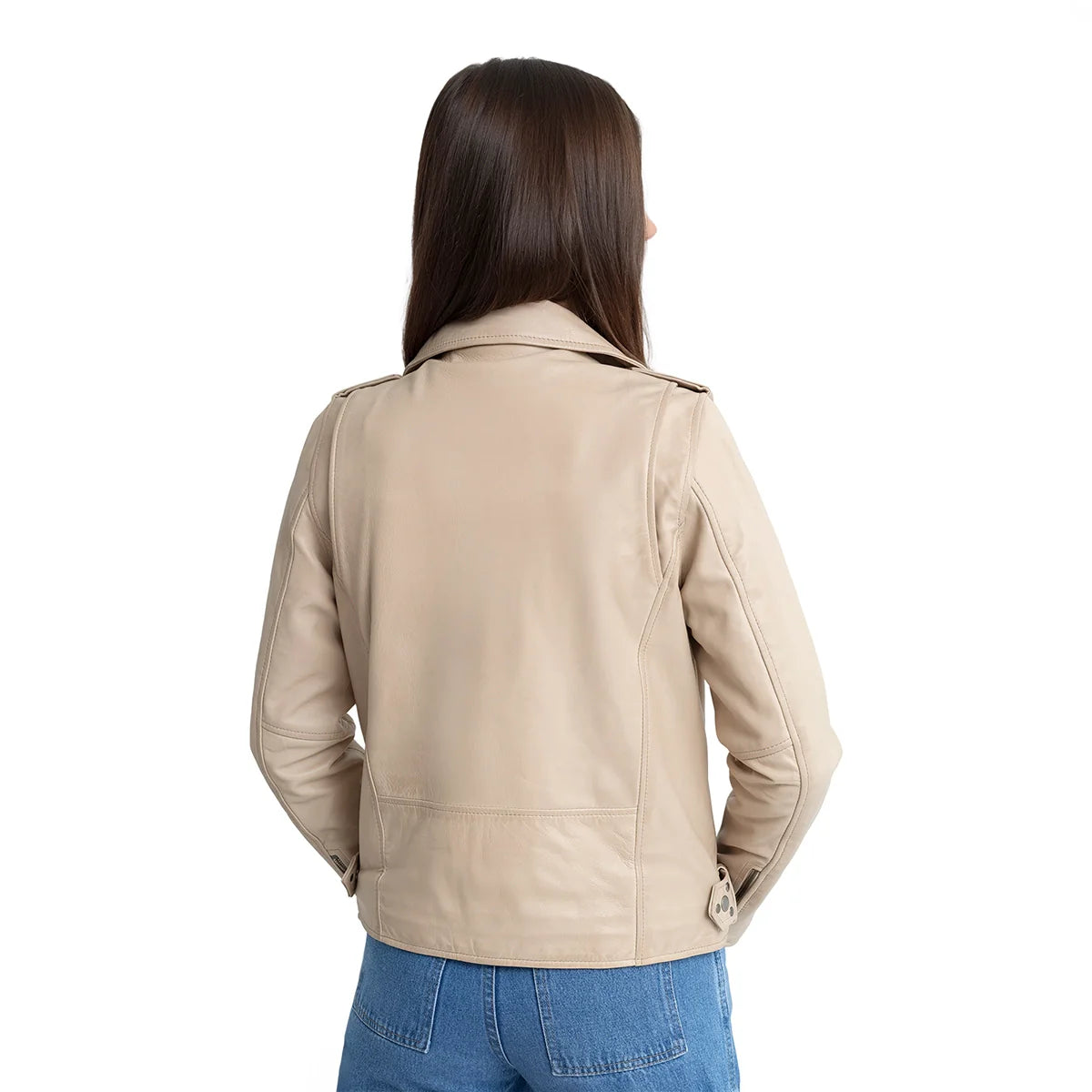 Sophia Women's Leather Jacket FMCo NY