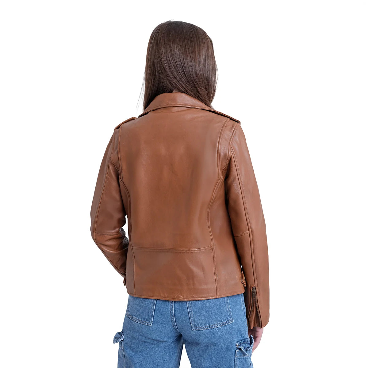 Sophia Women's Leather Jacket FMCo NY