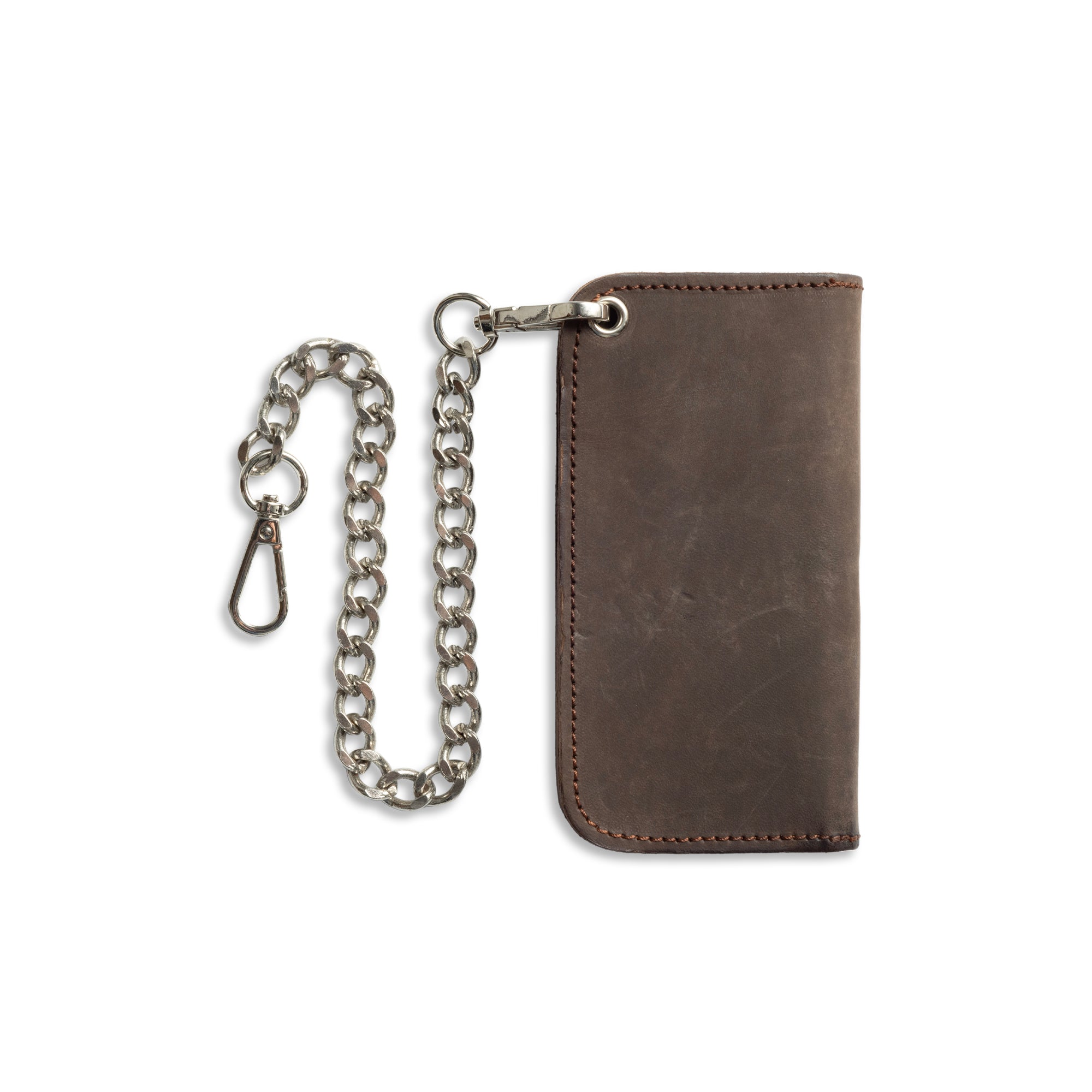 SMALL TRUCKER - Vegetable Tanned Leather Wallet First Manufacturing Company