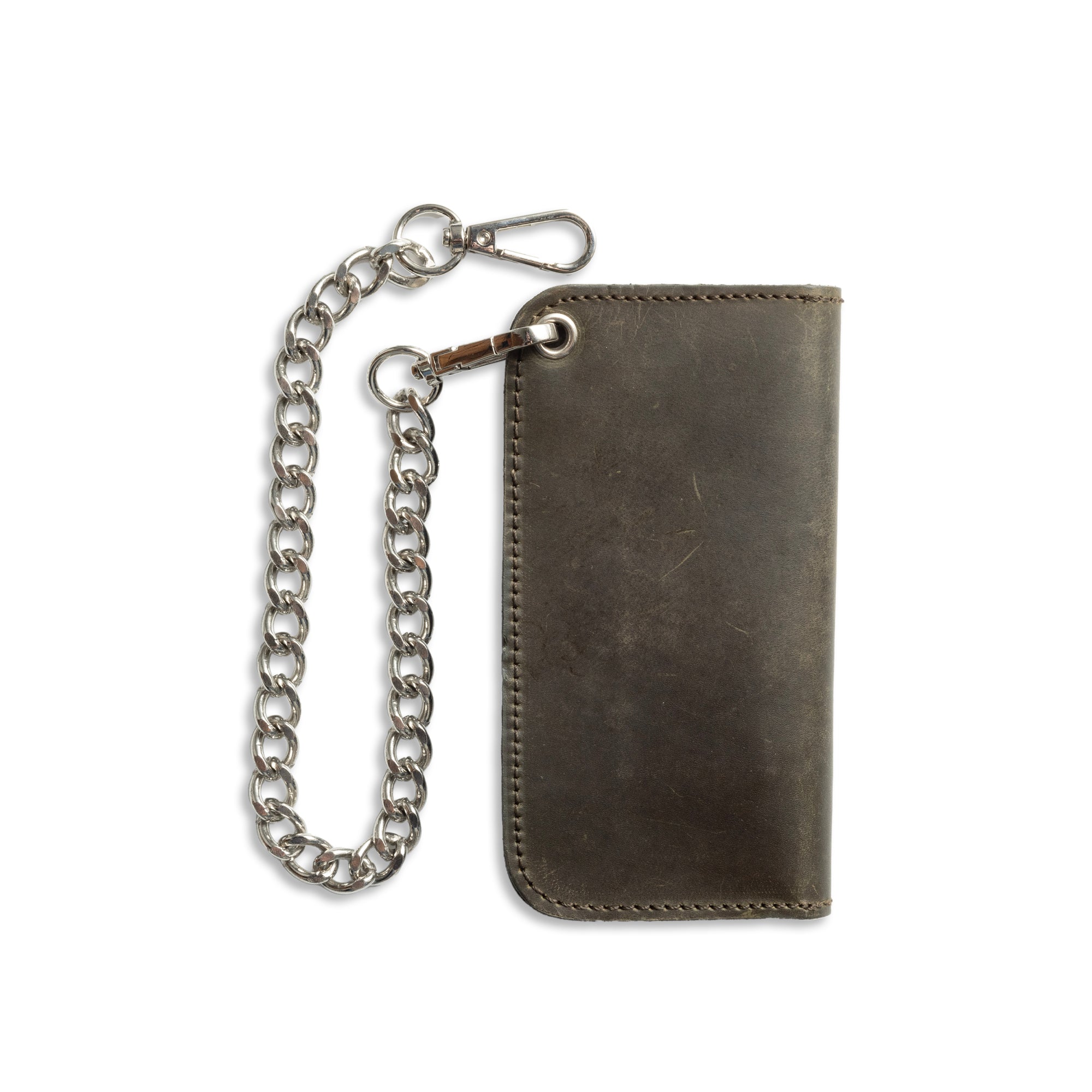 SMALL TRUCKER - Vegetable Tanned Leather Wallet  First Manufacturing Company   