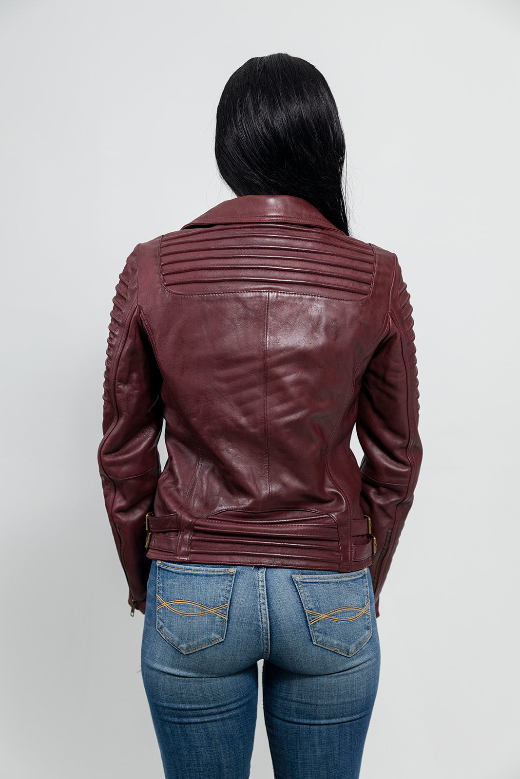 Queens Fashion Lambskin Leather Jacket Women's Jacket FMCo   