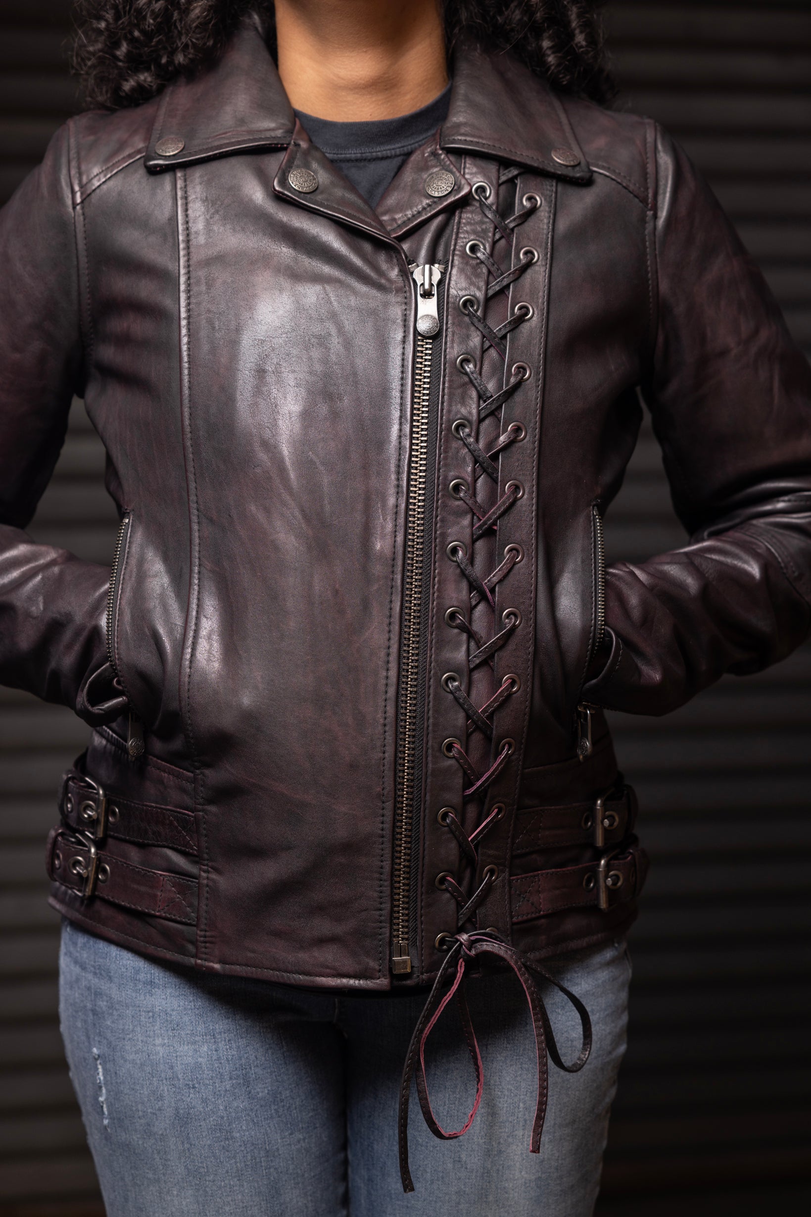 Wildside Motorcycle Leather Jacket – First Manufacturing Co