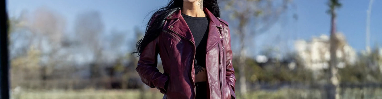 Womens Vegan Leather Jackets