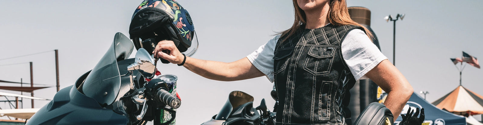 Women's Moto Mesh
