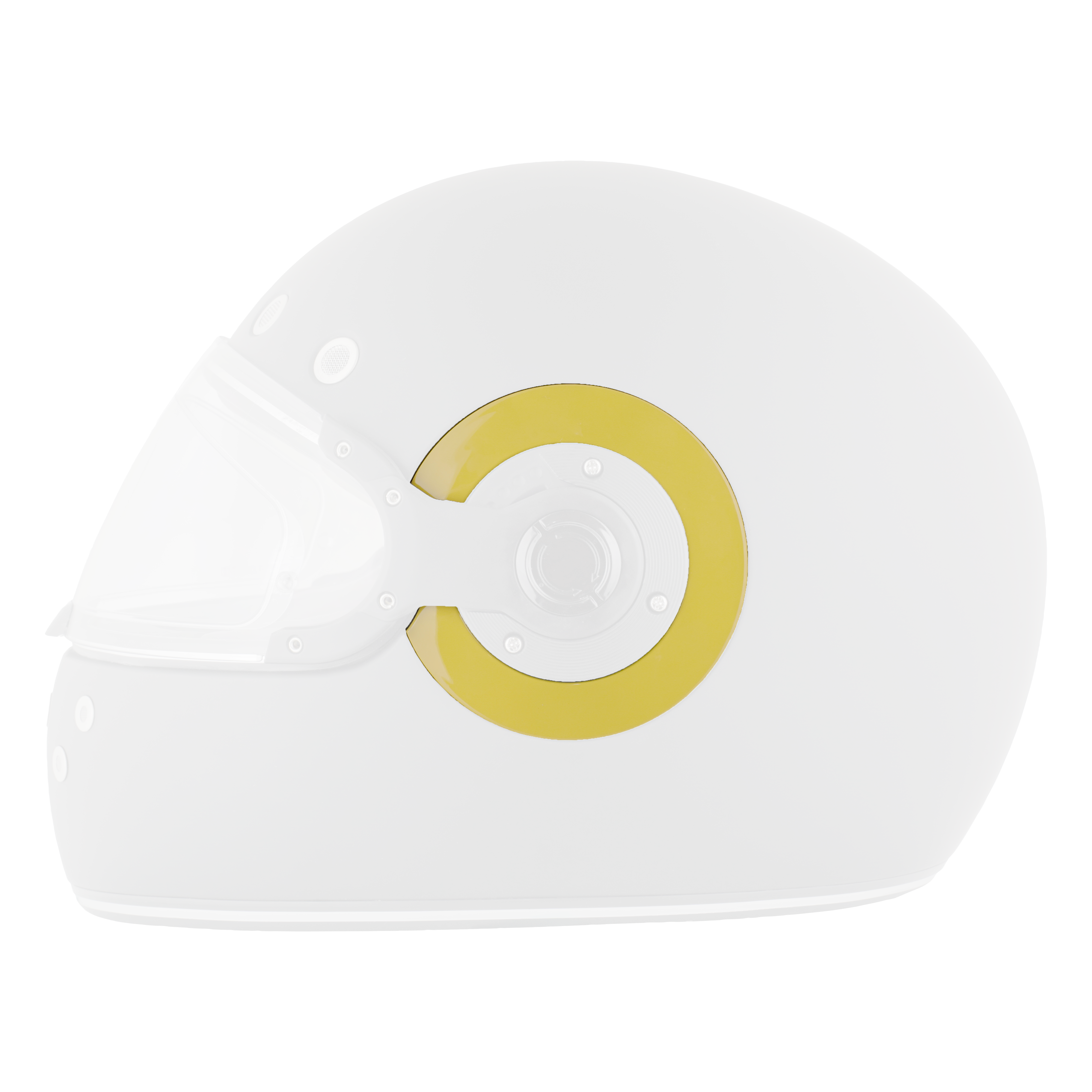 Retro Ring- Yellow RETRO RING Daytona Helmets