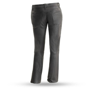 chinese dress ladies Azria Faux Leather Pants | Black | Womens main image 0
