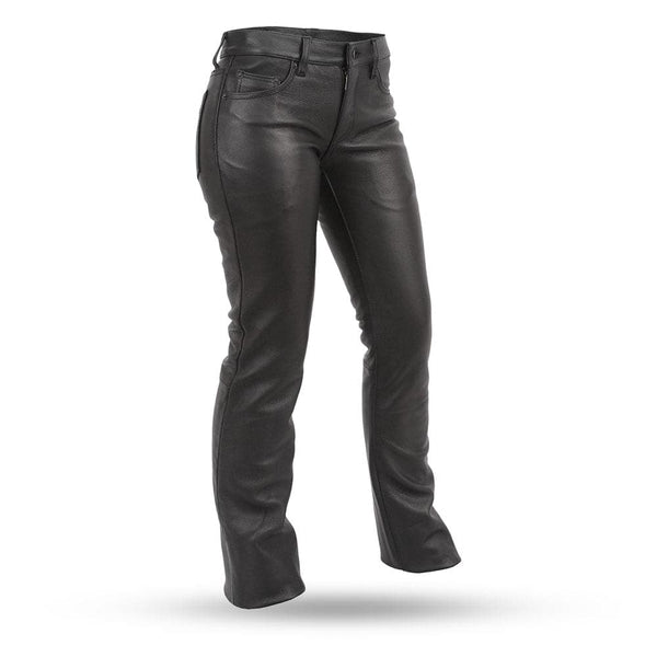 Alexis Women's Leather Pants Women's Leather Pants Garments Black 0