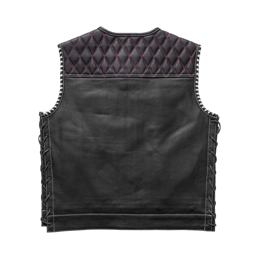 Captain - Men's Club Style Leather Vest (Limited Edition)