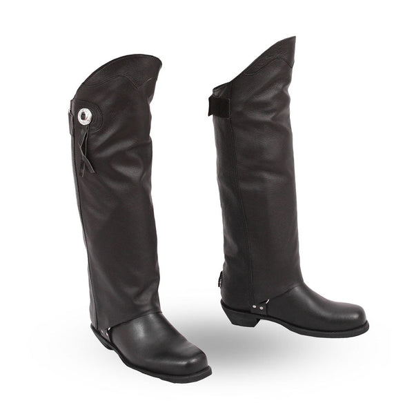 Asphalt Half Chaps Chaps Garments Black XS/S