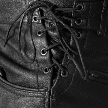 Baron Men's Motorcycle Leather Pants – First MFG Co