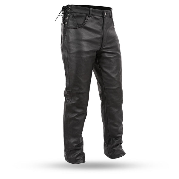 Baron - Men's Leather Pants Men's Leather Pants Garments Black 30