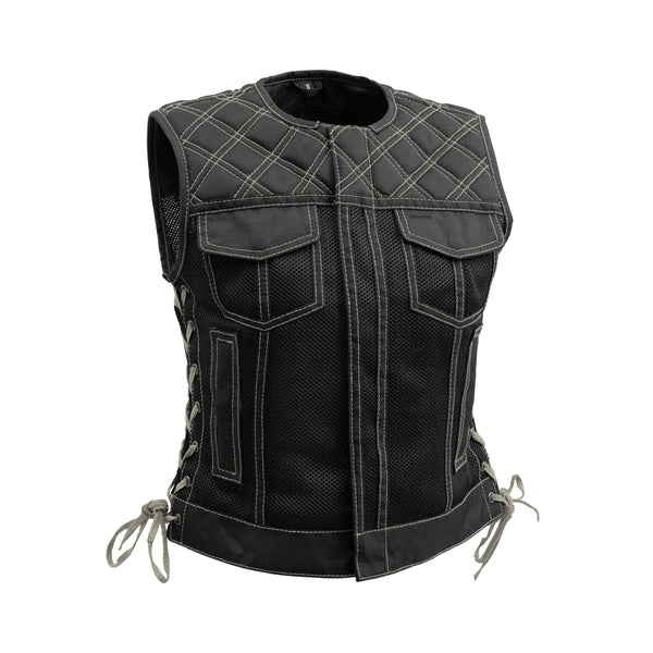 Leather riding vests hot sale