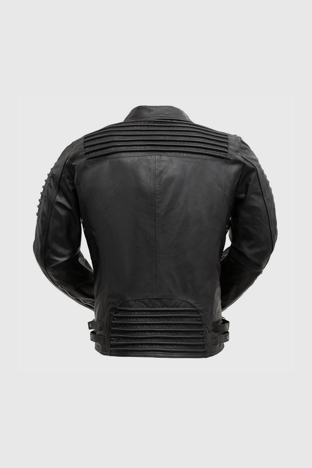 Brooklyn Mens Lambskin Leather Jacket Men's Motorcycle style Jacket FMCo   