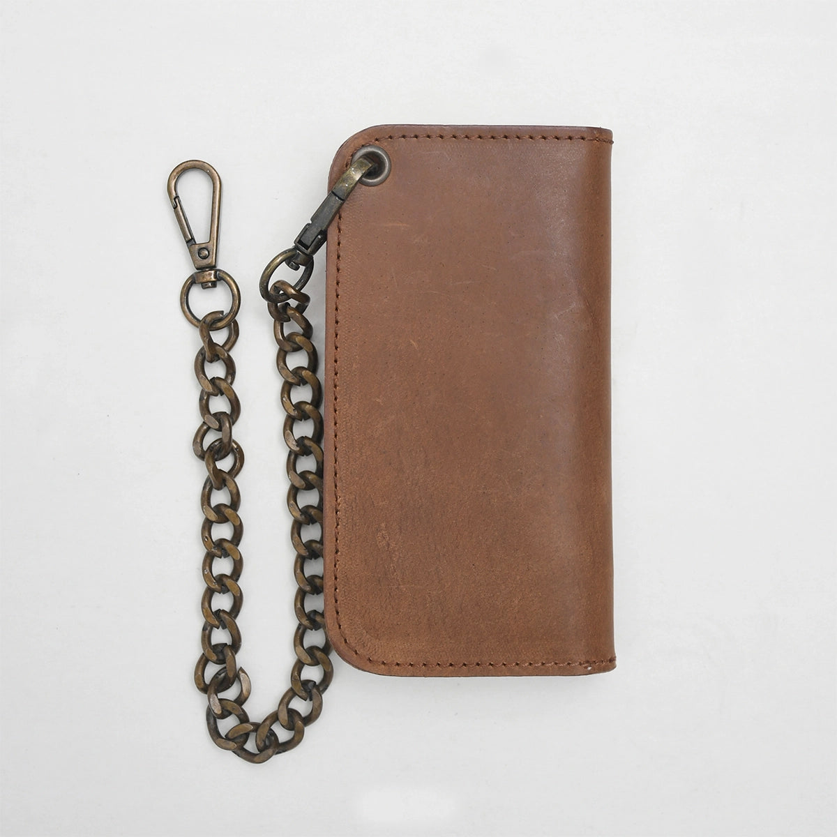 SMALL TRUCKER - Vegetable Tanned Leather Wallet Leather Wallet First Manufacturing Company