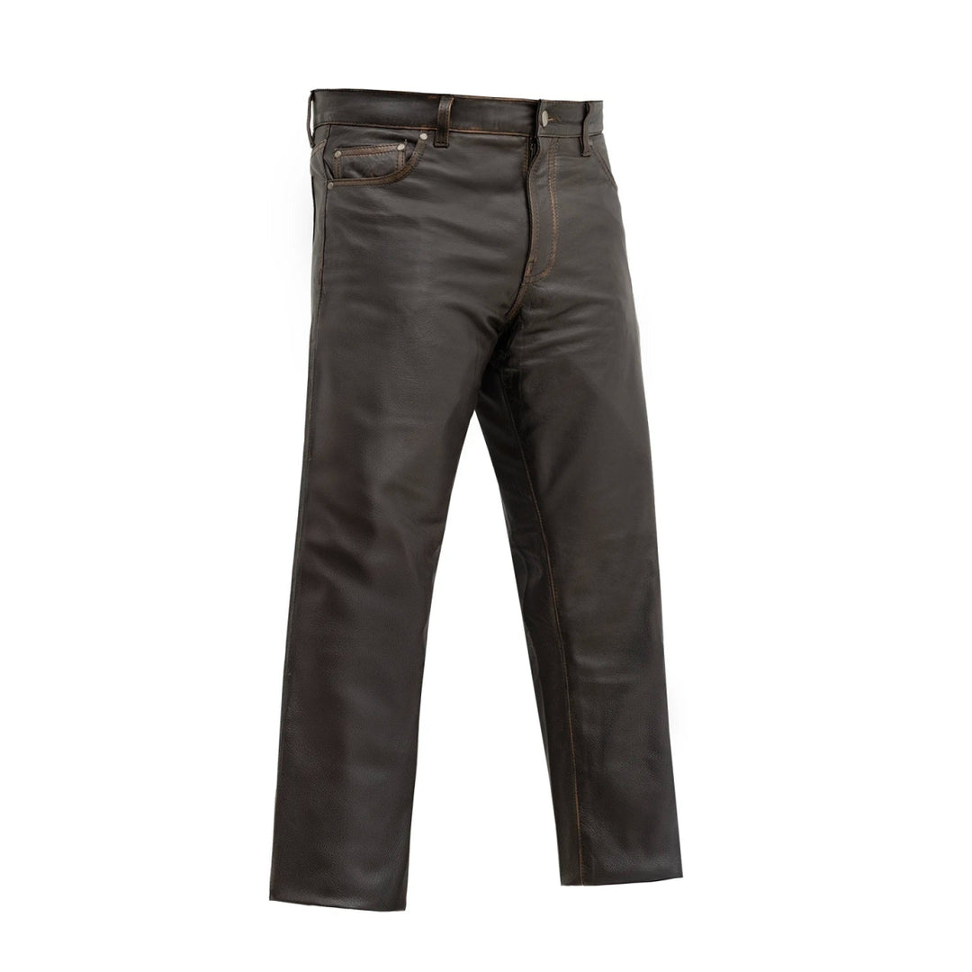 Commander - Men's Motorcycle Leather Pants – First MFG Co