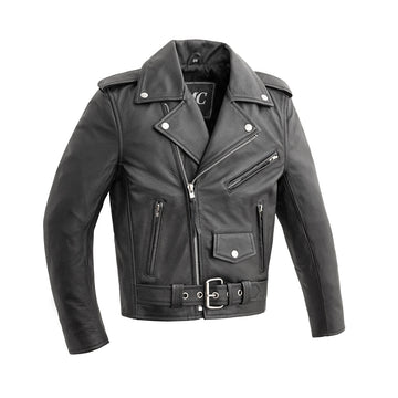Cry Baby Kids Leather Jacket – First Manufacturing Company