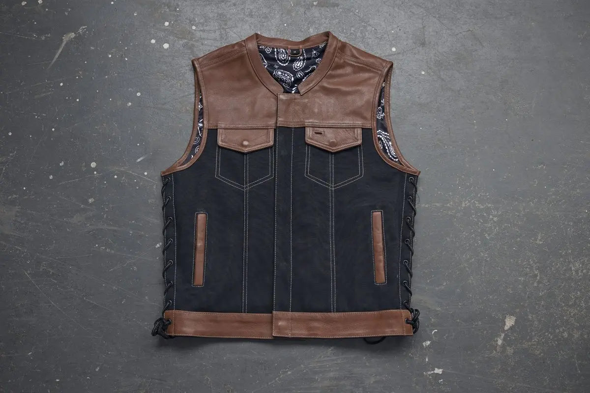 Custom Riding Vest Custom Motorcycle Vests & Jackets in Leather, Denim & Canvas