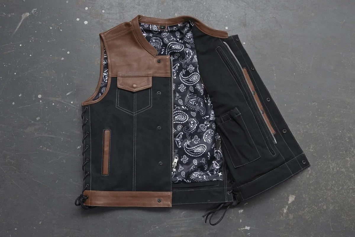 Custom Riding Vest Custom Motorcycle Vests & Jackets in Leather, Denim & Canvas