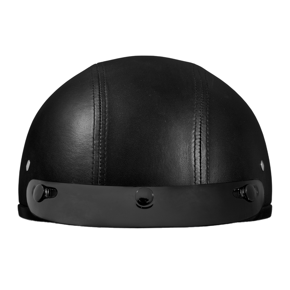 D.O.T. Daytona Skull Cap- Leather Covered DAYTONA SKULL CAP - LEATHER Daytona Helmets