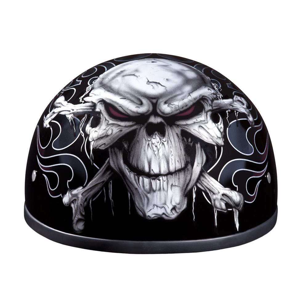 dot motorcycle half helmets DOT Approved Daytona Motorcycle Half Face Helmet