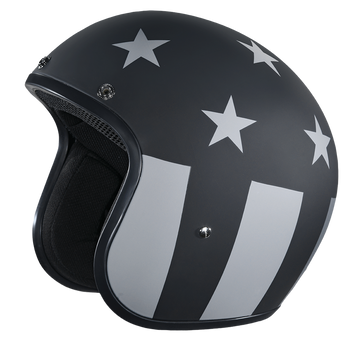 DOT Approved Daytona Cruiser Open Face Motorcycle Helmet