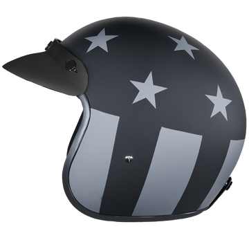 DOT Approved Daytona Cruiser Open Face Motorcycle Helmet