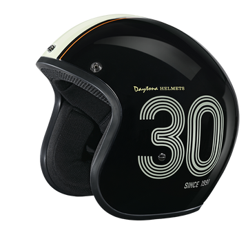 daytona helmets motorcycle open face helmet cruiser DOT Approved - Men, Women & Youth - With Visor & Graphics - W/ Daytona 30th BLACKOUT FOOTBALL MINI HELMET, This helmet boasts a Color:Purple - NO Inventory left private30