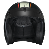 DOT Approved Daytona Cruiser Open Face Motorcycle Helmet - Men, Women & Youth - With Visor & Graphics - W/ Daytona 30th CRUISER - GRAPHICS Daytona Helmets