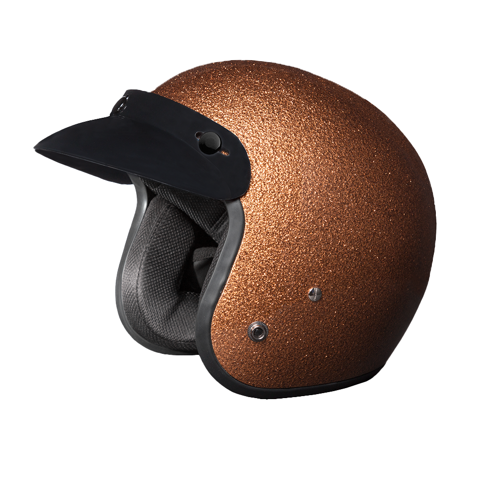 D.O.T. Daytona Cruiser- Root Beer Metal Flake CRUISER - METAL FLAKE Daytona Helmets