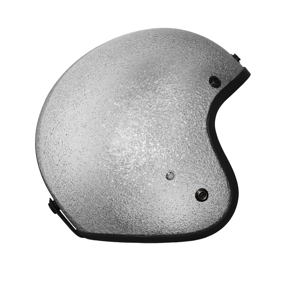 D.O.T. Daytona Cruiser- Silver Metal Flake CRUISER - METAL FLAKE Daytona Helmets